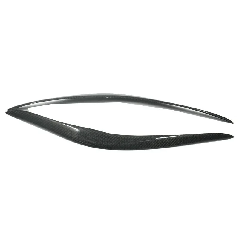 Trim Carbon Fiber Eyelid Sticker Decal for BMW F87 M2 F22 F23 220i 228i M Sport Coupe 2-Door 2014-2019 Front Headlight Eyebrow