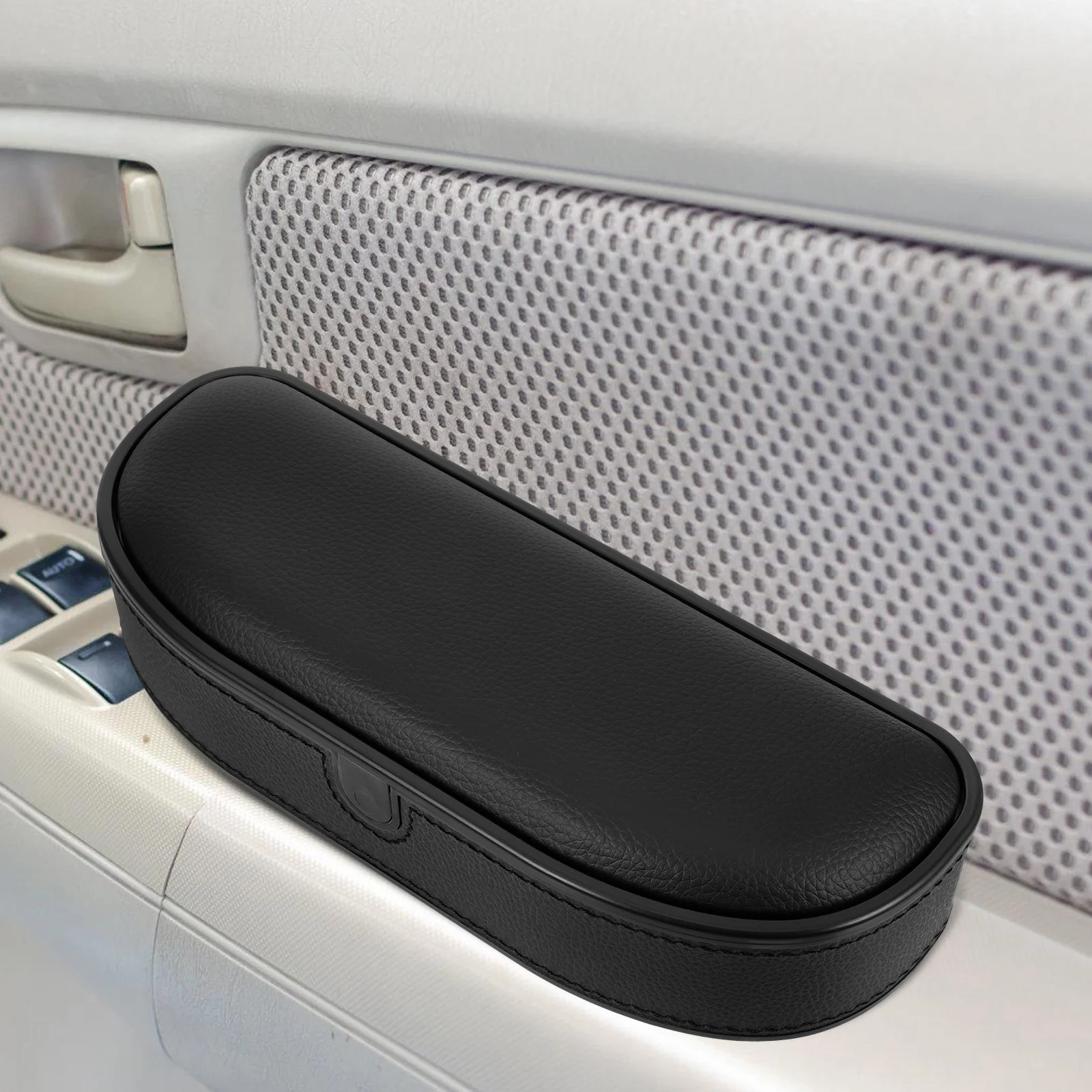 

Universal Armrest Cushion Auto Door Elbow Support Adjustable Height Stylish Design Storage Space Durable Texture Accessories