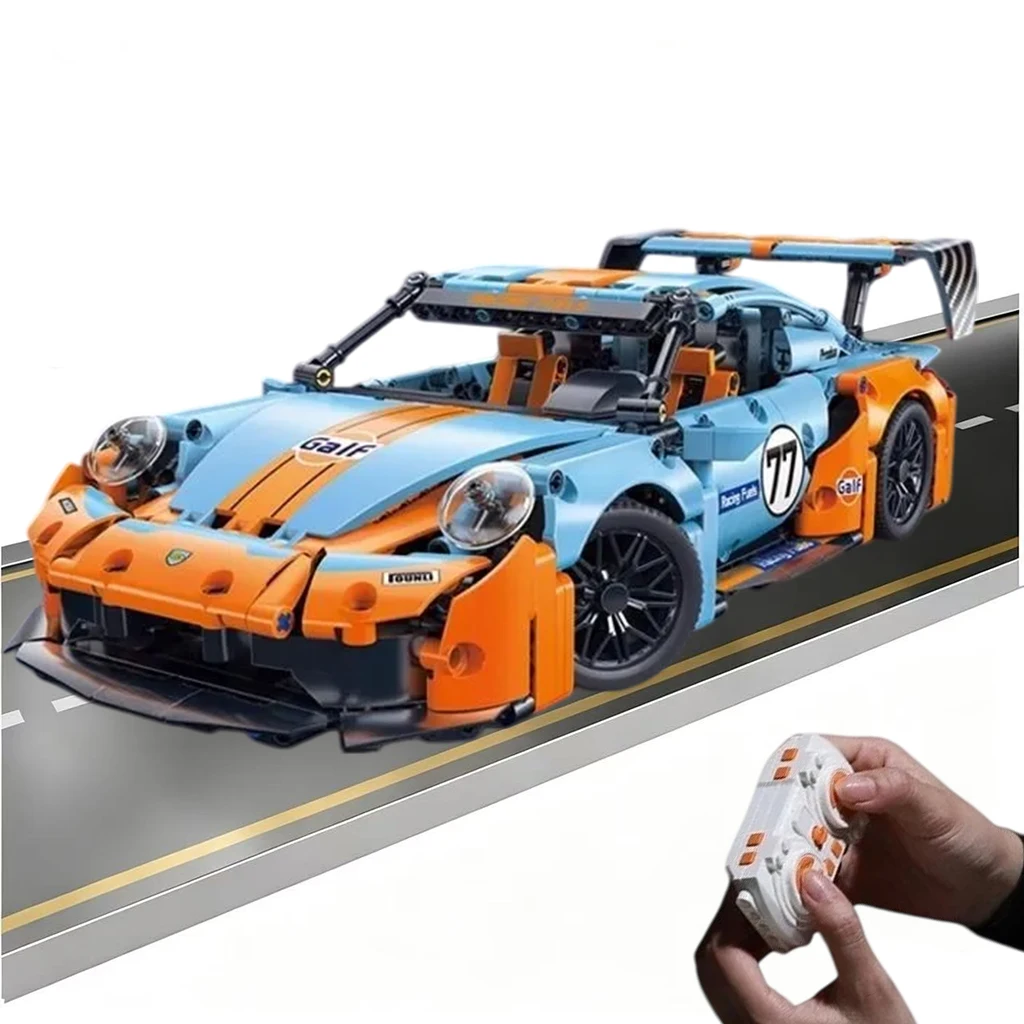 New technology racing car model building block technology Adult 1:14 DIY supercar brick puzzle toys children and adults gifts