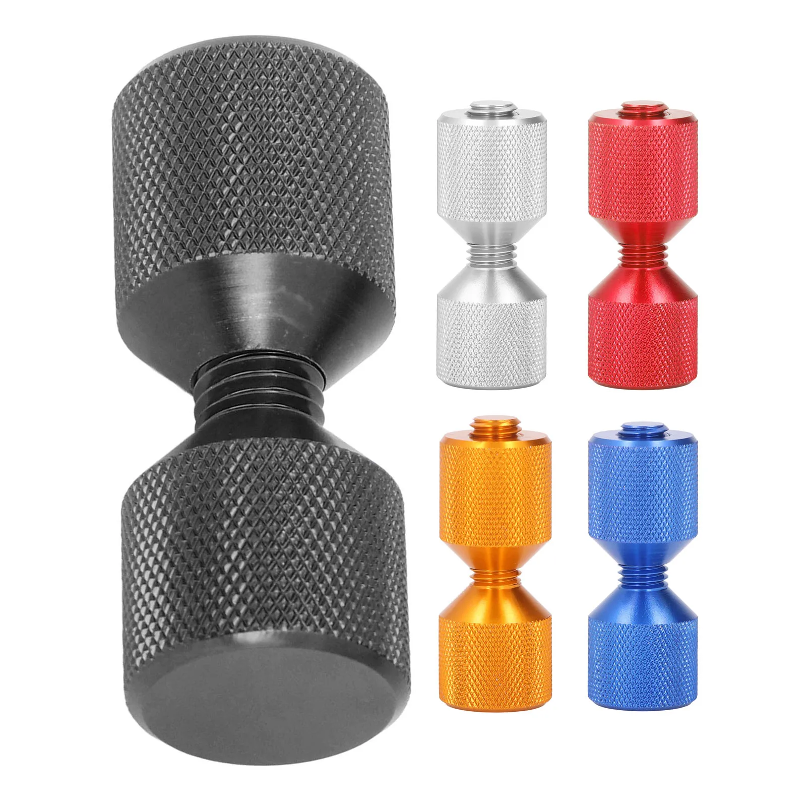 2 Hole Flange Pins Aluminium Flange Alignment Pin Space Saving Precision Thread Lightweight for 0.5 To 14in 150LB Flanges