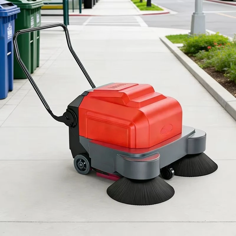 Portable Wholesale Push Behind Floor Sweeper Cordless Floor Cleaning Machine