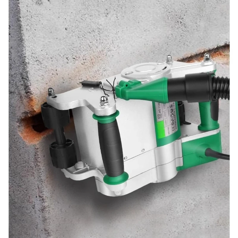 JHS-1100 Industrial Wall Chaser Electric Wall Line Slot Machine Wall Groove Cutting Slotting Machine 220V/110V 1100W 25/35MM