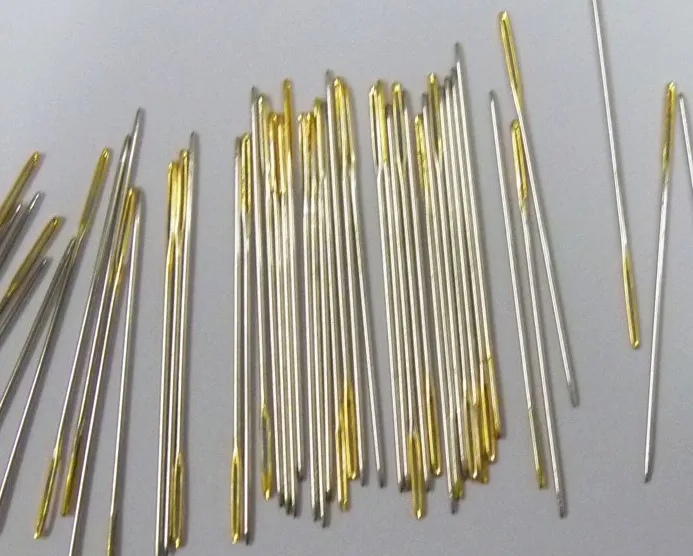 oneroom  10 pcs / lot #26 #24 #22 # 28 golden tail Needles for aida 9ct 11ct 14ct 18ct fabric cross stitch blunt embroider - Image 3
