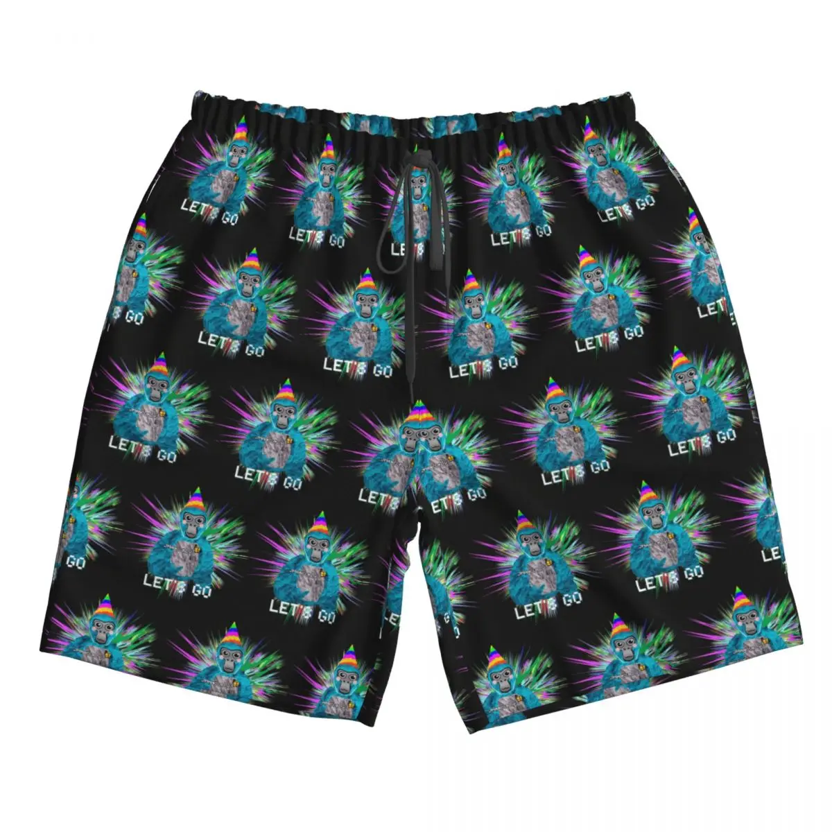 

Jmancurly Gorilla Tag Trunks Beach Board Shorts Casual Quick Dry Swim Summer Men Pants