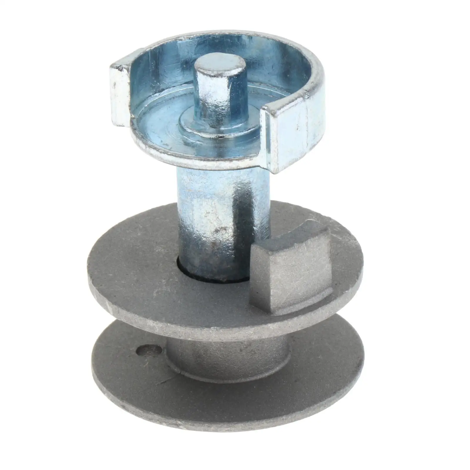Heavy Duty Metal Outdoor Umbrella Replacement Part Patio Handrail Bobbin Rings for Balcony Sunshade Holder