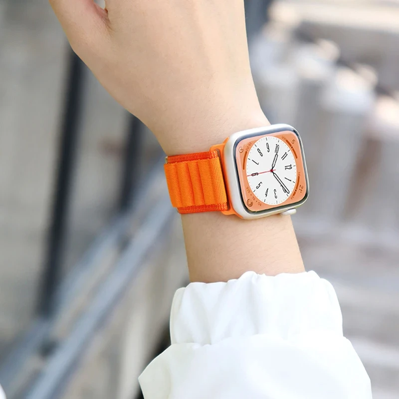 حلقة ألبي لساعة ألترا 2 ، 49 Apple ، 44 ، 45 ، 40 ، 41 ، 42 ، 42 ، حزام رسمي ، سلسلة iWatch 7 ، 6 ، 8 ، 5 ، 4 ، 3 ، SE ، 9