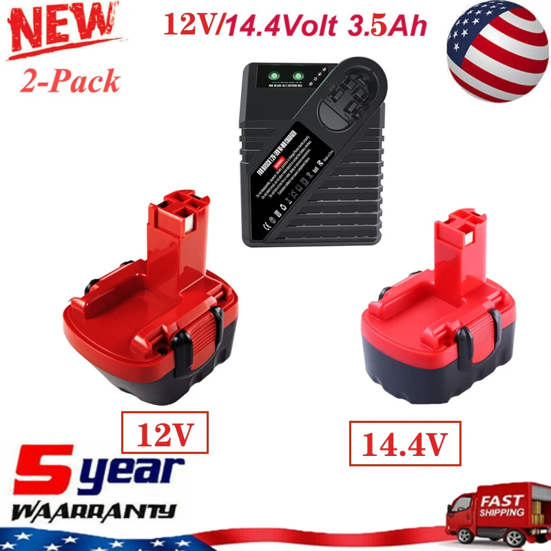 1 ~ 4 упаковки, 12 В/14,4 В, 3,5 Ач, аккумулятор для Bosch BAT043 BAT120 BAT045 BAT046 BAT139 BAT049 BAT038 BAT040 GSR, аккумулятор для отвертки