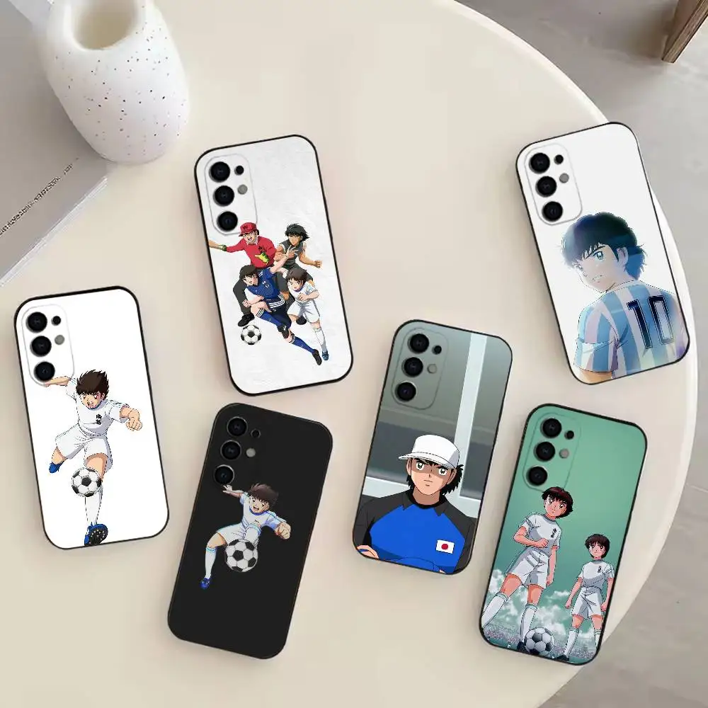Comic C-Captain Tsubasas   Phone Case For Samsung S25,S24,S21,S22,S23,S30,Ultra,S20,Plus,Fe,Note,10,9,5G Black Cover