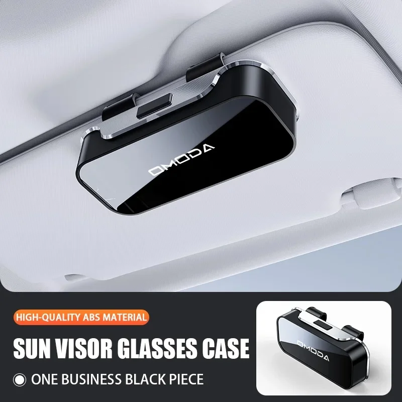 Car Sun Visor Shock‑proof Eyeglasses Holder Sunglasses Storage Box For Chery Omoda 5 Tiggo 4 Pro Tiggo 7 Jaecoo J7 J8 Jetour Veh