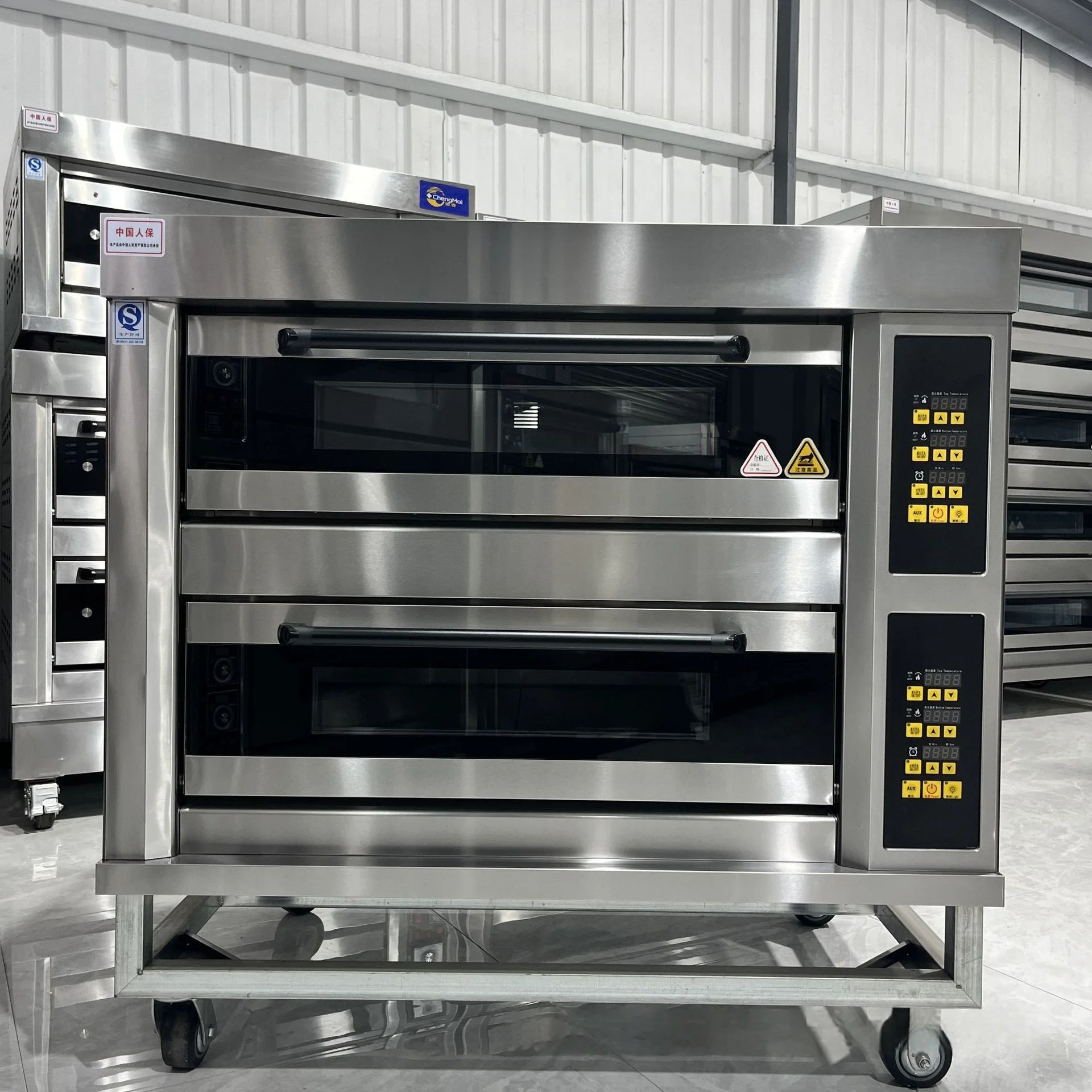 

Oven with Smart Features Built in Touchscreen Electric Wall