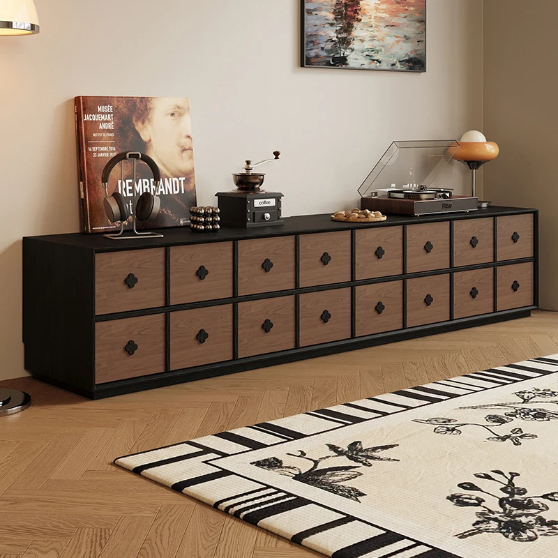 

Wooden Luxury Vintage Tv Stands Design Extended Entertainment Center Tv Stands Lowboard Console Mueble Para Televisor Furniture