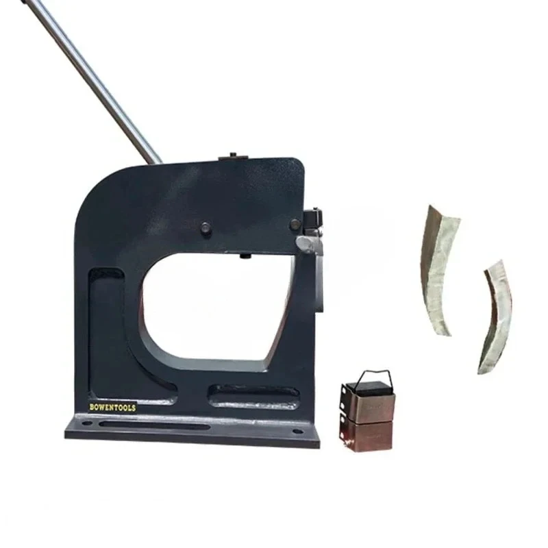 Shrinker High Quality Bending Machine With a Hand-operated Lever Manual Sheet Shrinker With Two Sets of Jaw Throat Depth 1.5MM