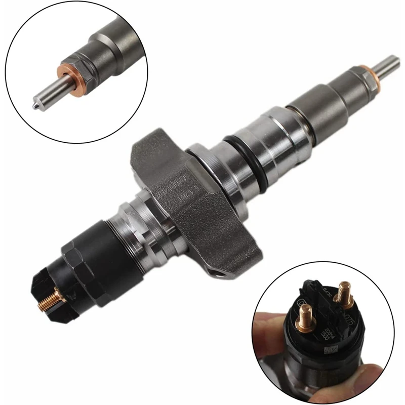 Common Rail Injector Assembly Replacement 0445120075 For Iveco For New Holland T7 T6 504128307 2855135 504117273 0986435530