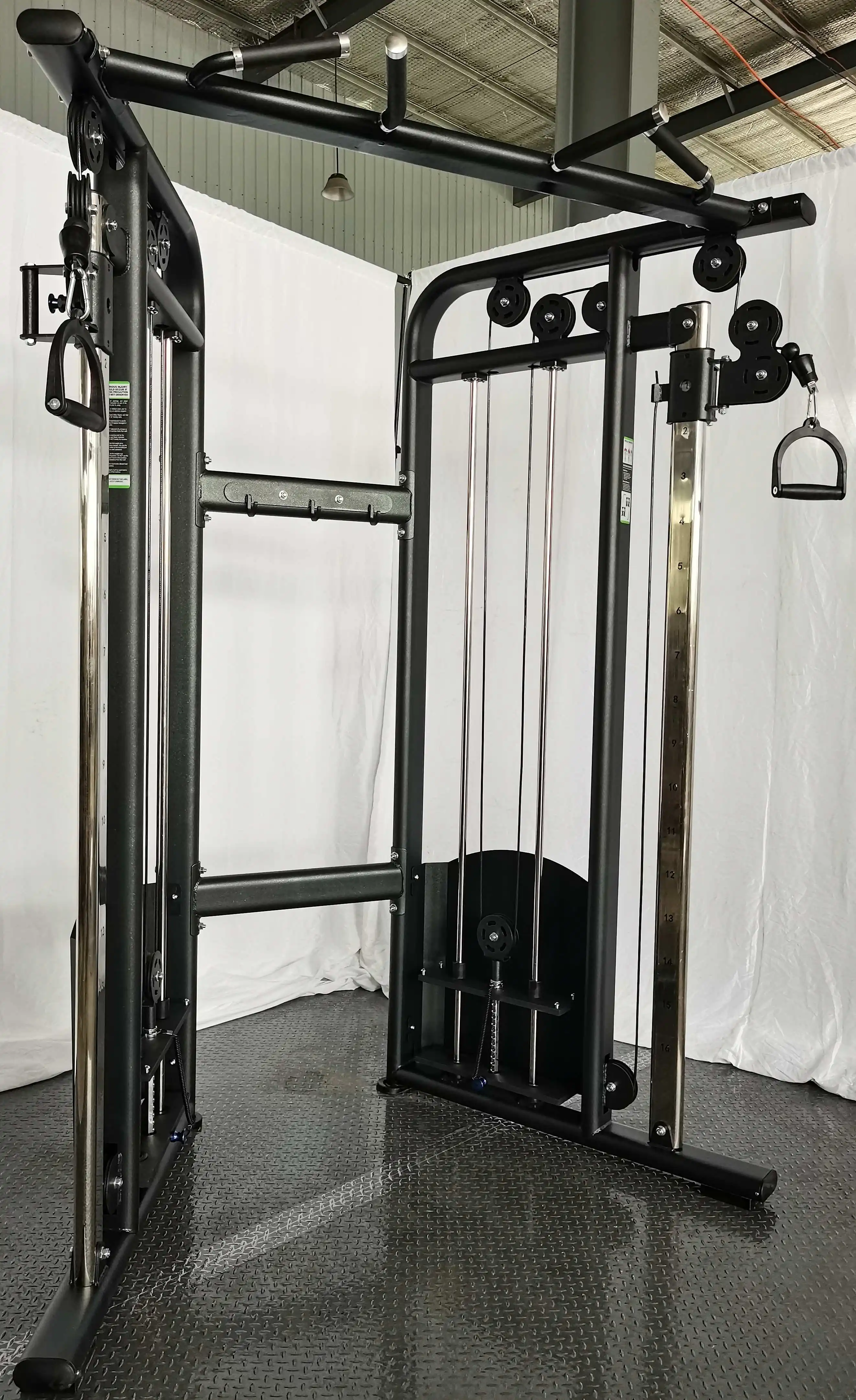 Premium Quality Commercial Dual Pulley System Pin Load Selection Gym Fitness Bodybuilding Training Equipment