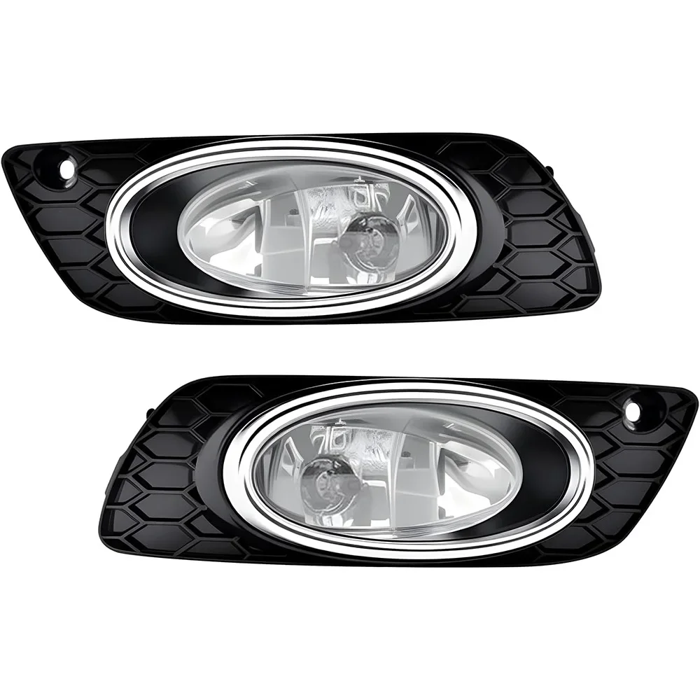

Halogen Fog Lights For 2012 Honda Civic 4DR Front Fog Lamps Assemblies With Switch And Wiring Harness