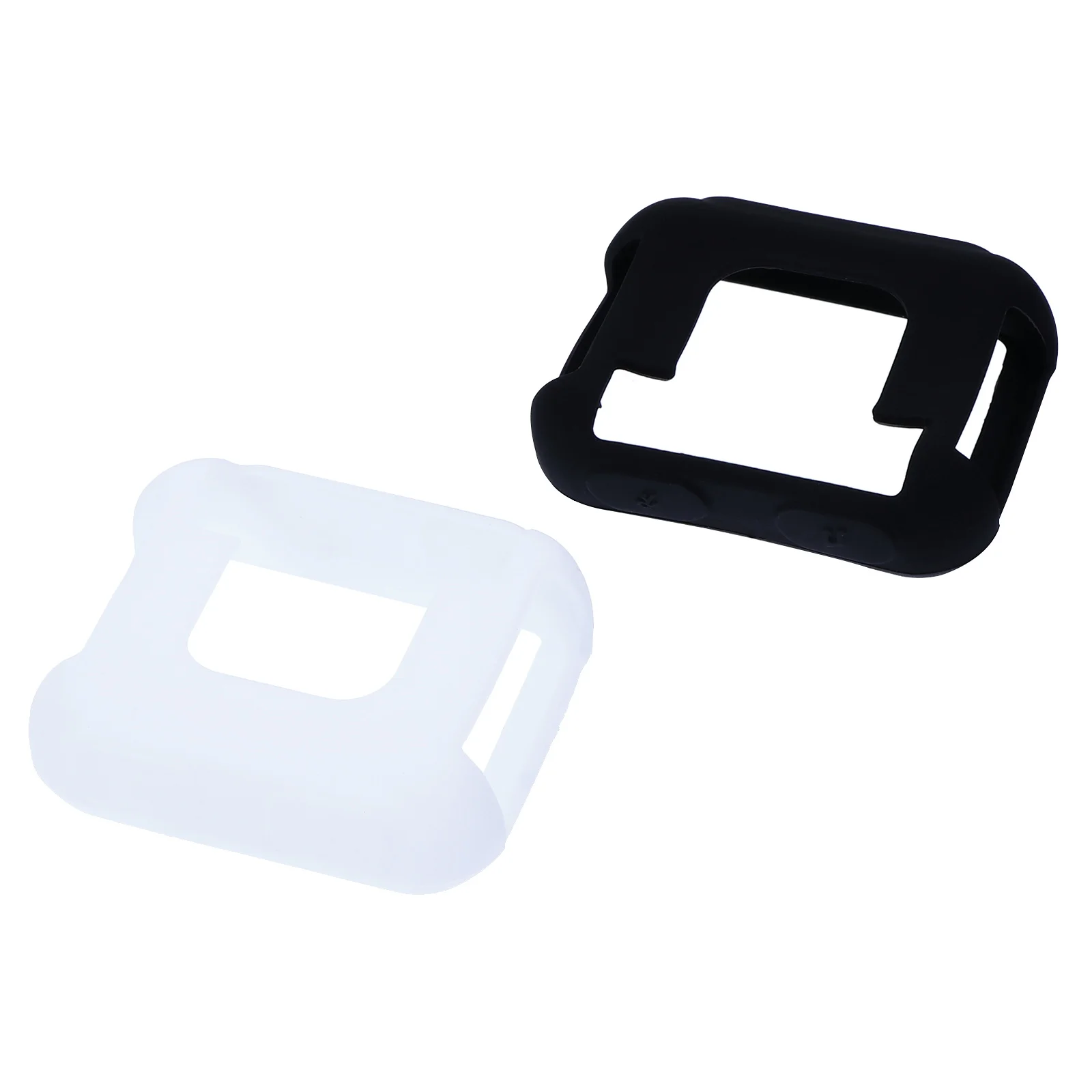 

2Pcs SmartWatchCase SiliconeProtector White ganicAccessories FullEdgeProtection Durability LongUse EnvironmentalSafety