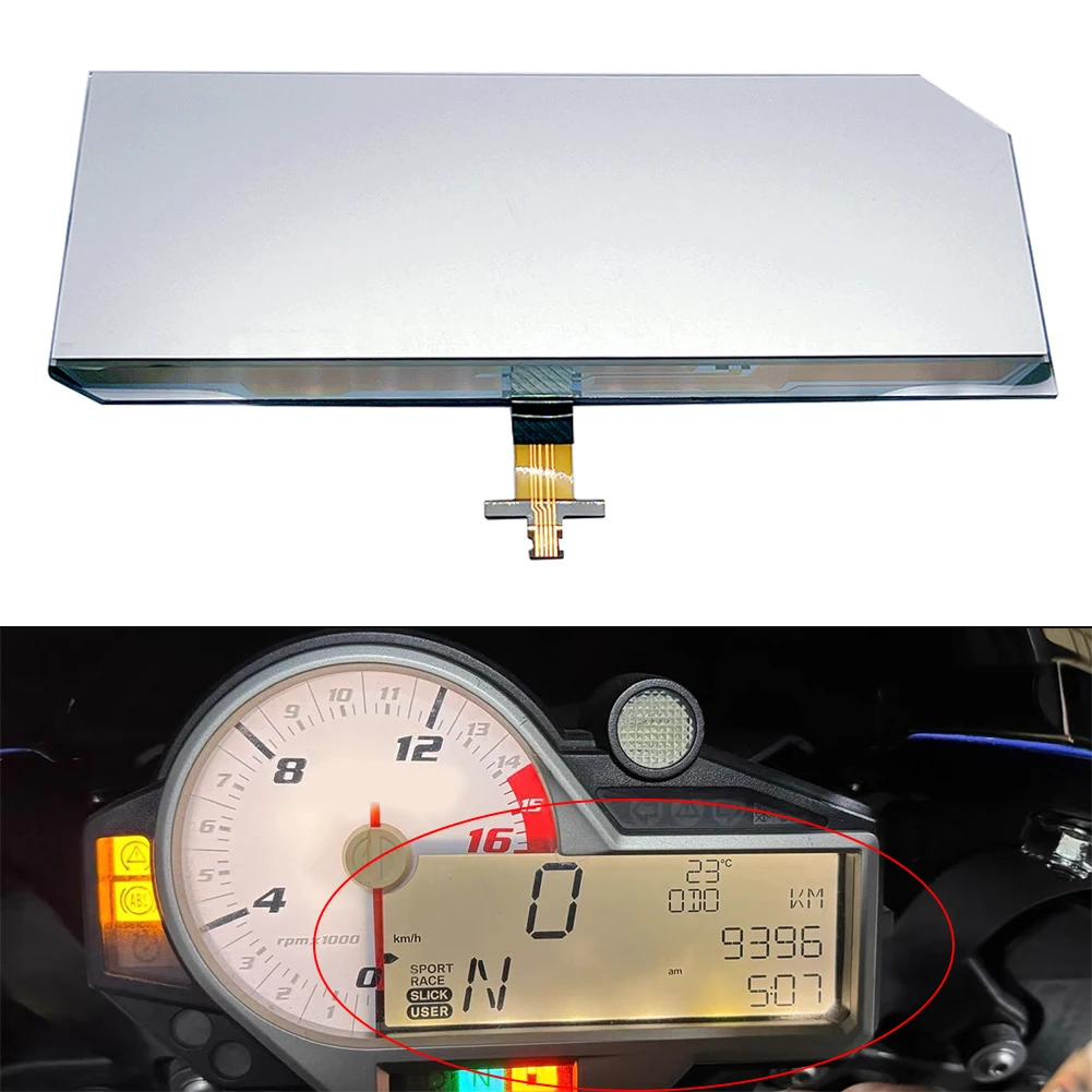 Motorcycle Speedometer LCD Display For BMW S1000RR 2015-2018 Ultra Thin High-Definition LCD Screen Dashboard Parts