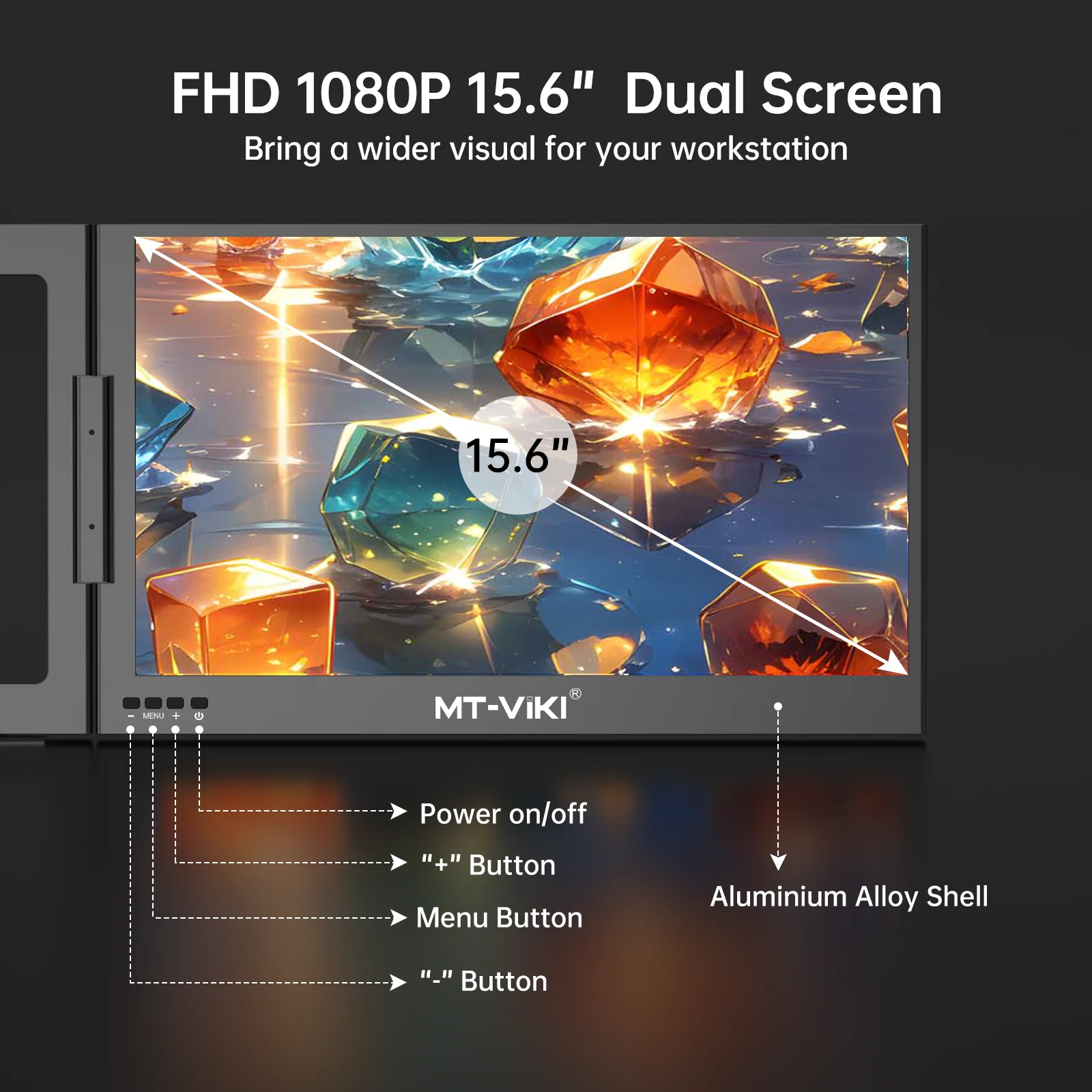 MT-VIKI 15.6" Tripl… - image