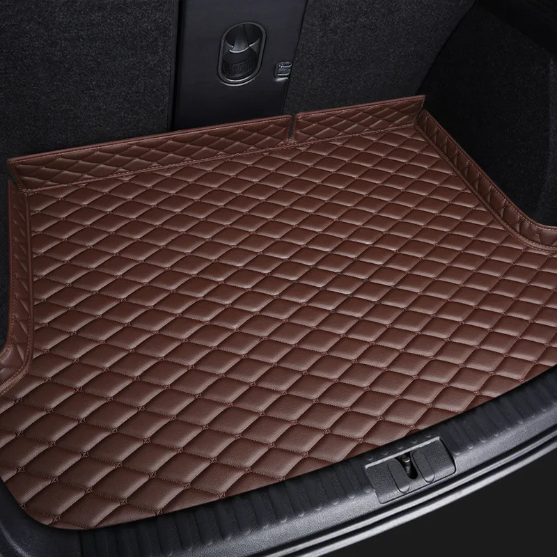 Artificial Leather Customized Car Trunk Mat for Volvo XC40 XC60 C40 2022-2023 S90 2017-2022 Car Accessories Interior