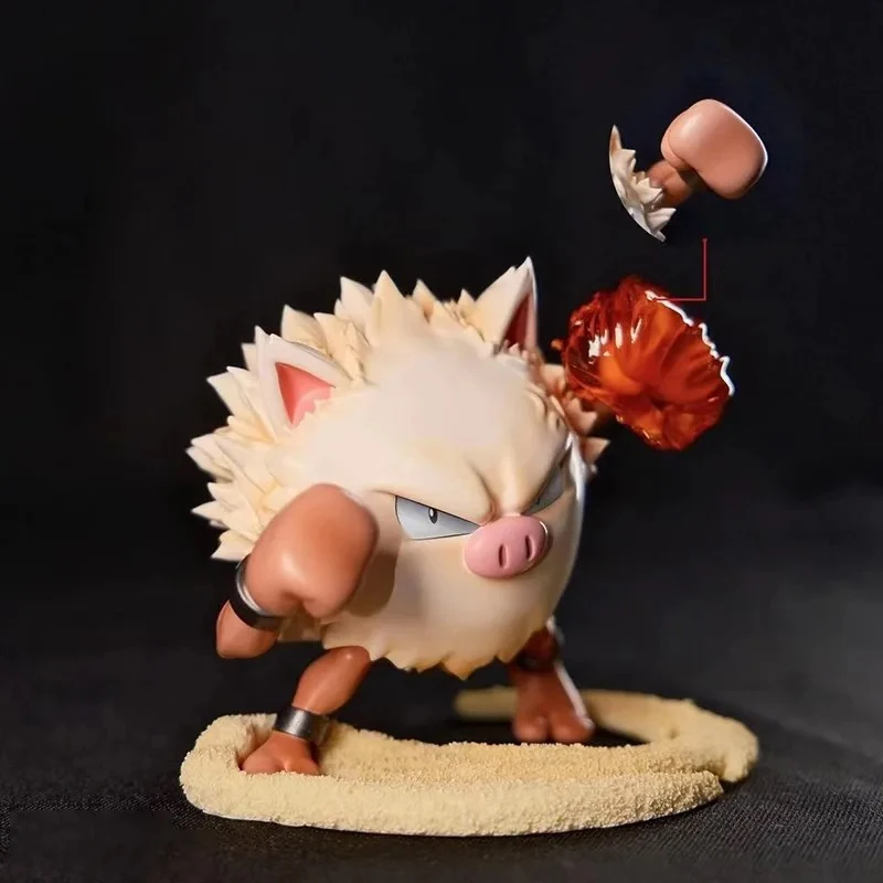 ホット 7 センチメートルポケモンアクションフィギュアプレイワイルドホットモンキーアニメフィギュア Gk かわいい置物モデル像飾りおもちゃカスタムキッズギフト