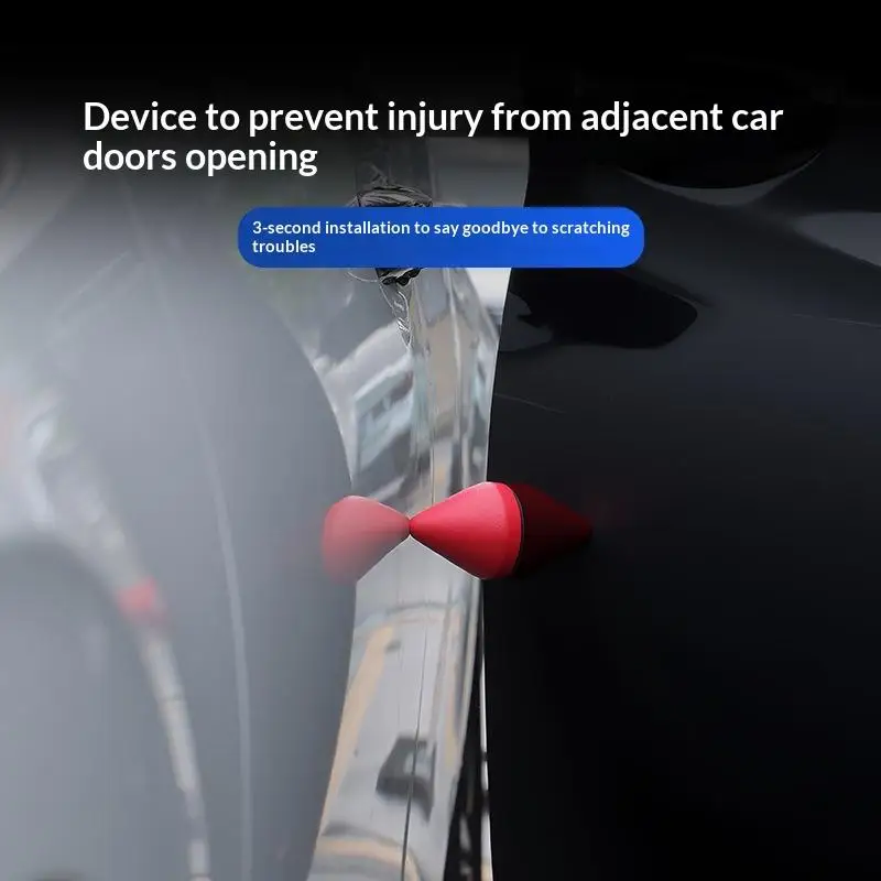 【MO】2/4/8PCS Universal Car Anti-Collision Stickers, Three-Dimensional Anti-Tailgating, Door, Front and Rear Anti-Scratch Film