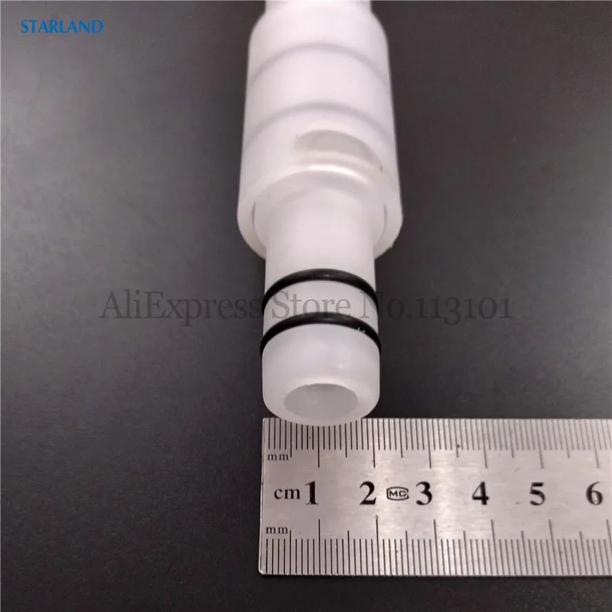 One Plastic Air Pipe Conductor Tube New Fitting Replacement For YKF Soft Serve Ice Cream Machines Accessory