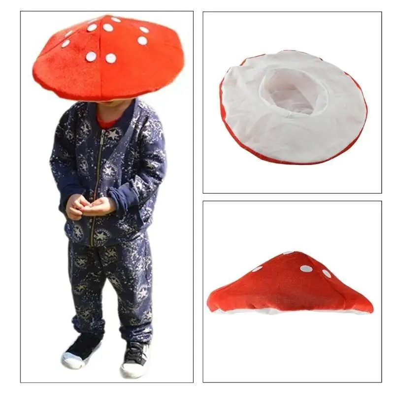 

652F Практичная симпатичная шляпа в виде гриба, подходящая для катания на лыжах, пеших прогулок и повседневной носки. модными и