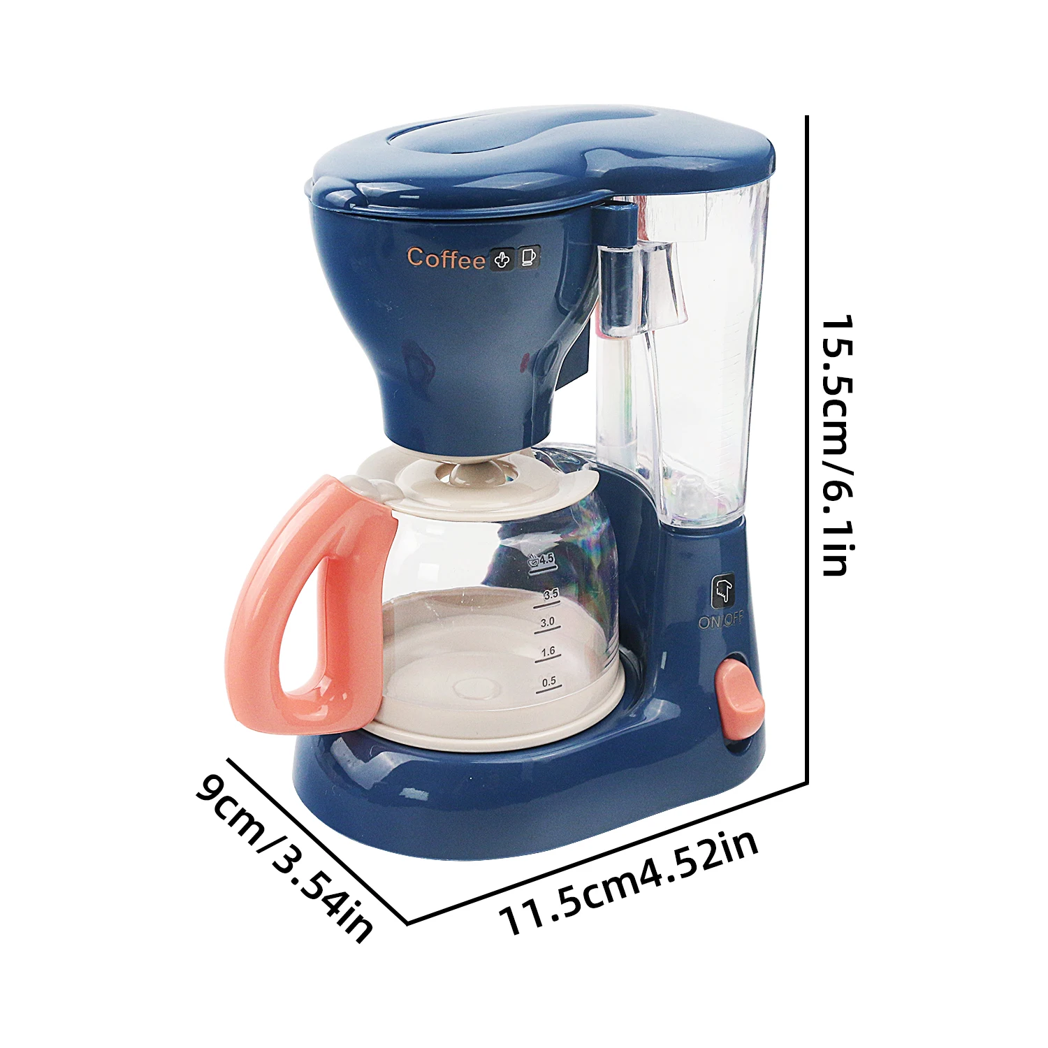 Mini-Küchensimulationskaffeemaschine, Kinderstaubsauger, Entsafter, interaktives Spielzeug