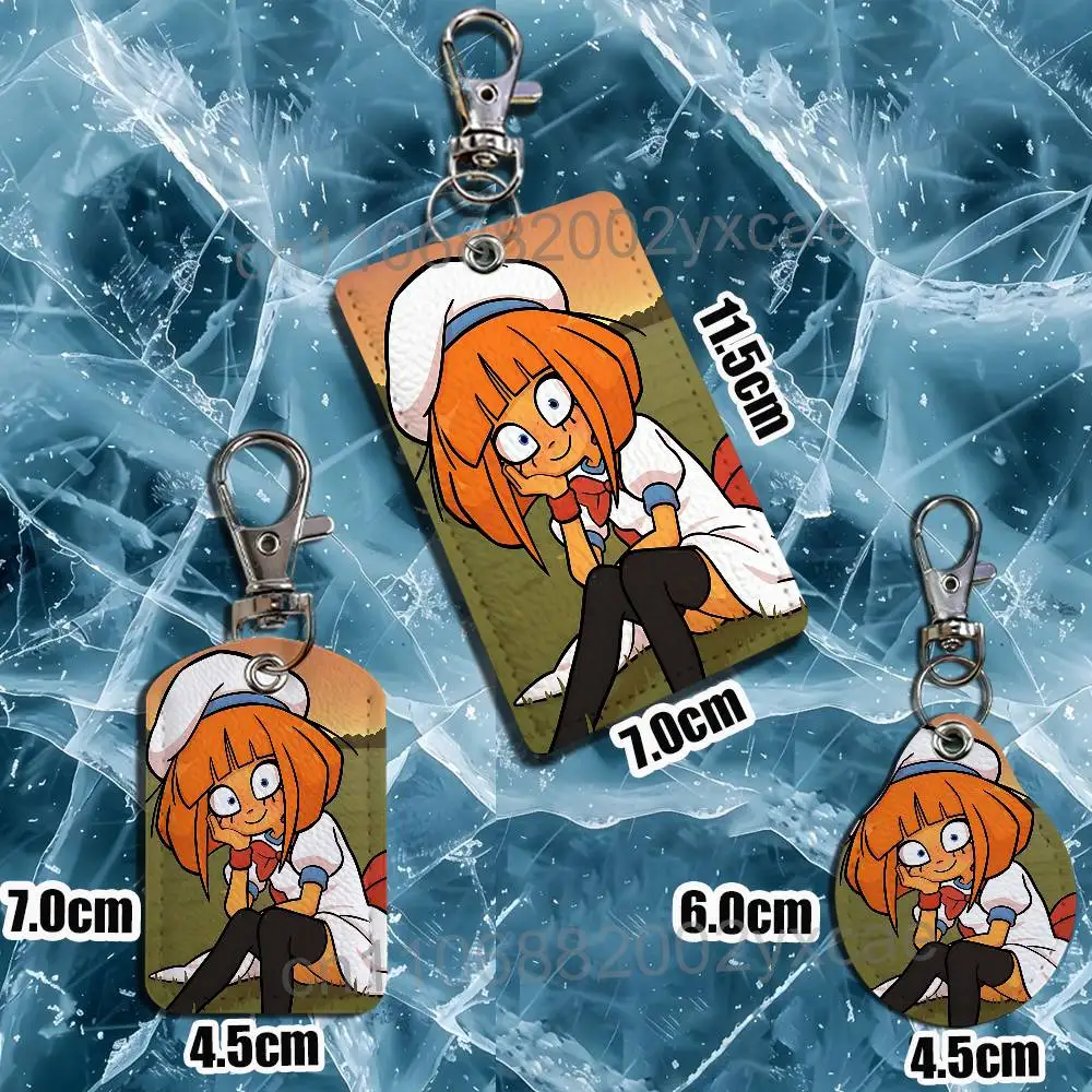 Cartoon characters Yana Ongezellig Mymy Keychain Holder Suitable For Subway Bank Card Bus Card Case Badge Holder Wallet Card view 6