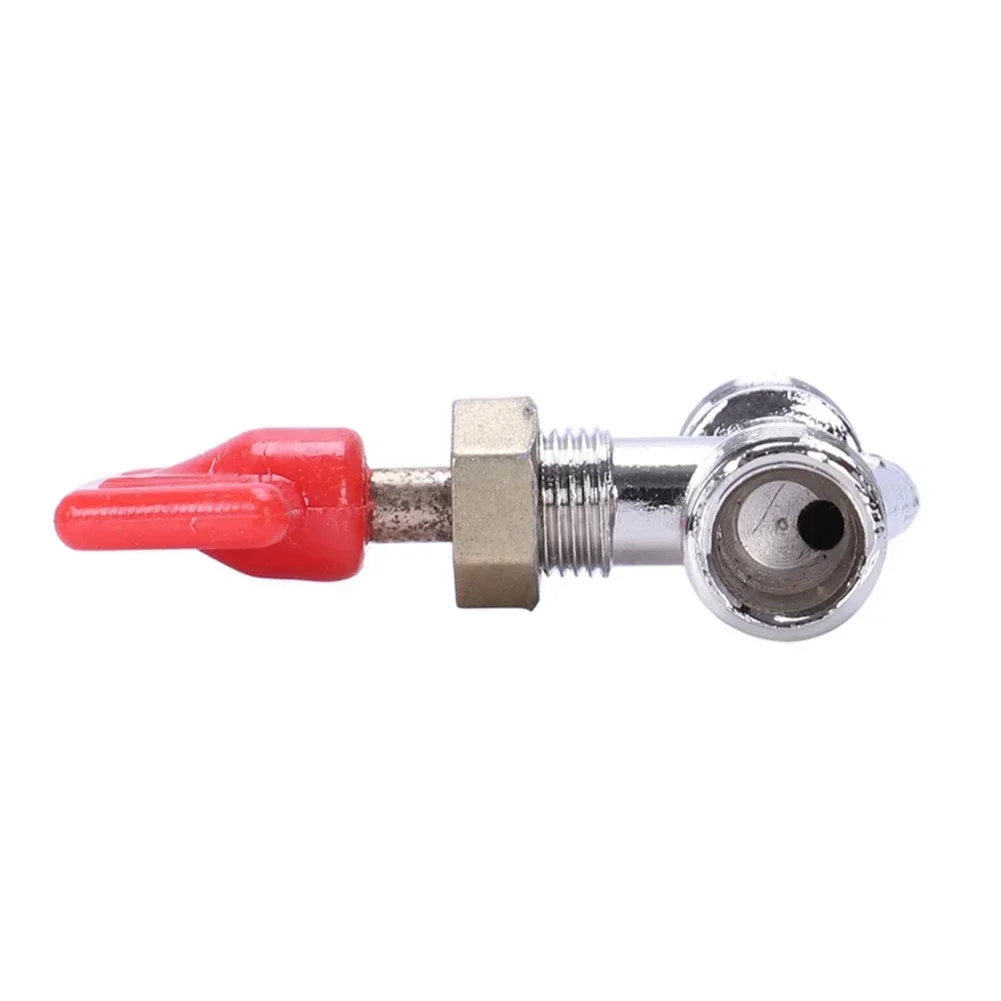 1 pz Valvola del Gas In Metallo 1/4 X 1/4 BSPT Filettatura Maschio Comune Tubo di Sfiato del Gas Ago Compressore D\'aria Parti Accessori Pneumatici