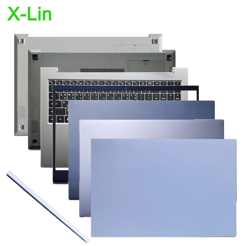 For Samsung NP NT 350XCJ 350XCR 550XCJ 550XCR LCD top cover bezel frame palm rest keyboard upper lower bottom shell base back