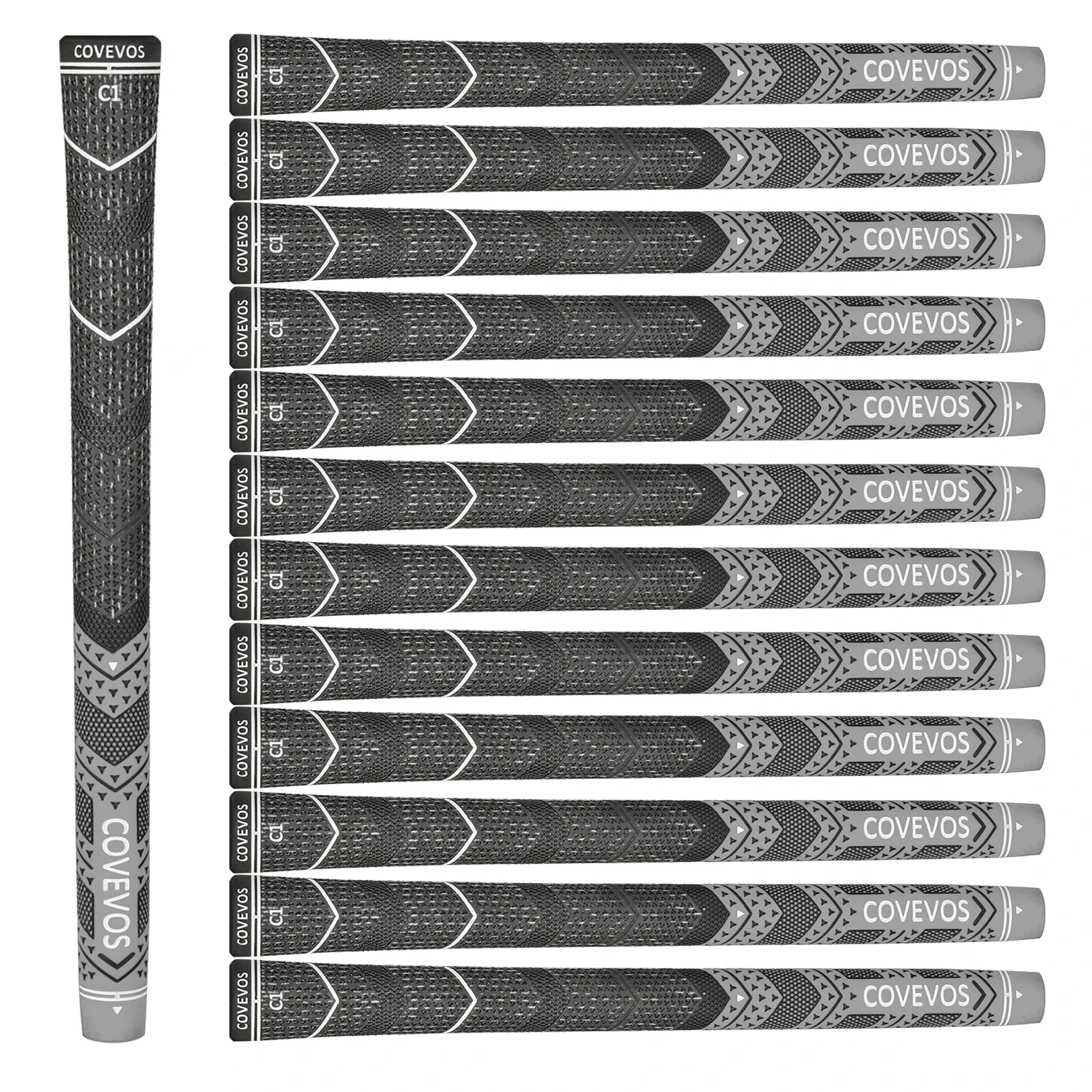 new-golf-grip-multi-mixed-rubber-cord-non-slip-wear-resistant-all-weather-use-13-pieces-completely-new-design