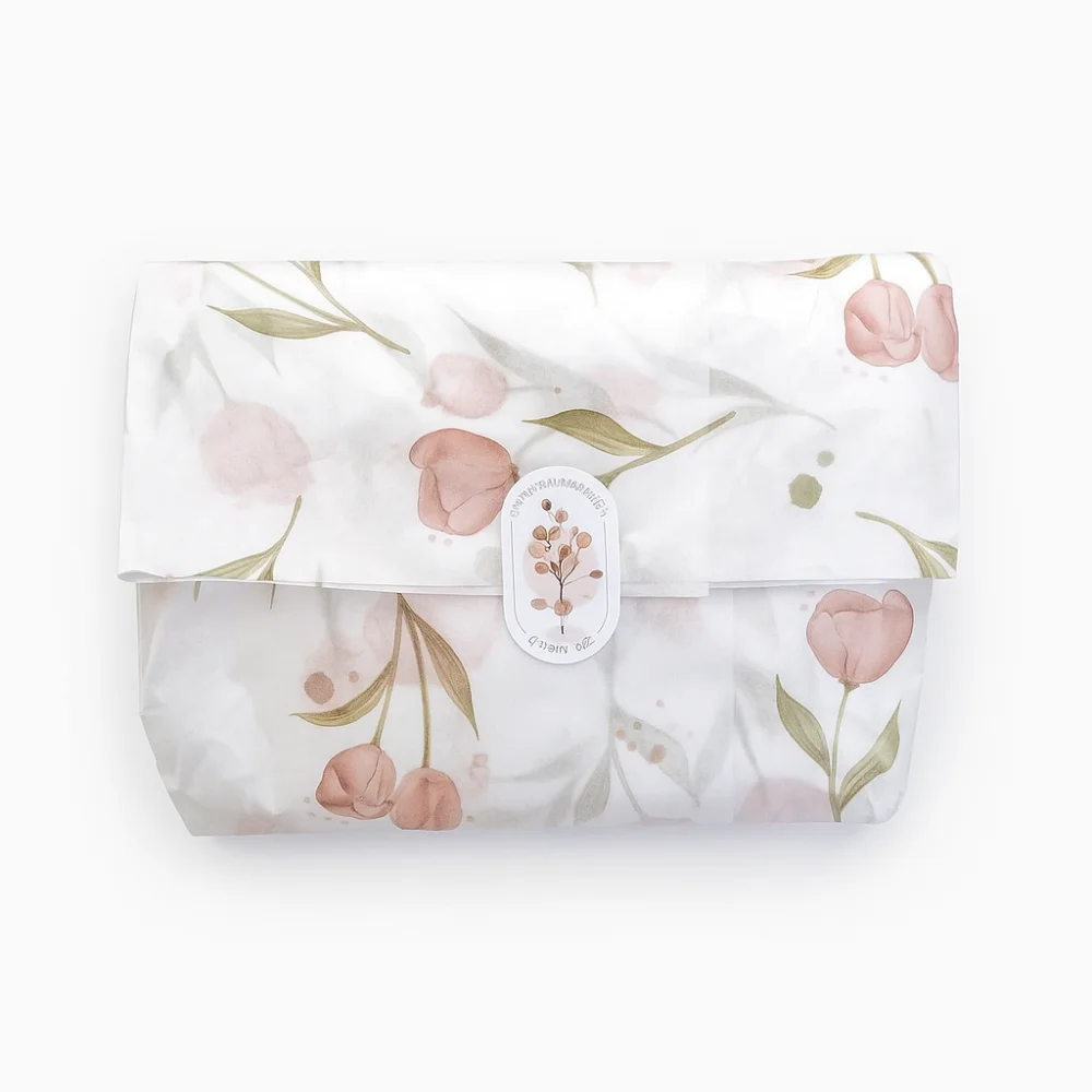 Elegant Floral Tulip Patterned - Pattern Tissue Paper ulasan dan harga