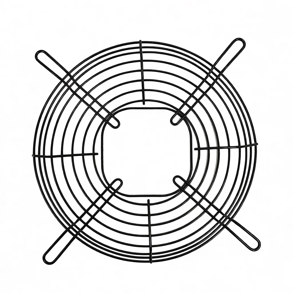 Aluminum Condenser Fan Blade Protective Net Cover Accessory Replacement For Refrigerator Freezer Motor Maintenance