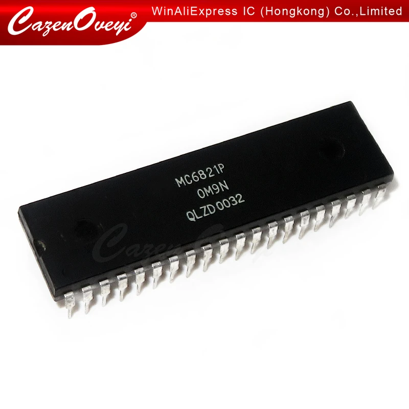 5pcs/lot EF6821P EF6821 6821 = MC6821P MC6821 DIP-40 In Stock