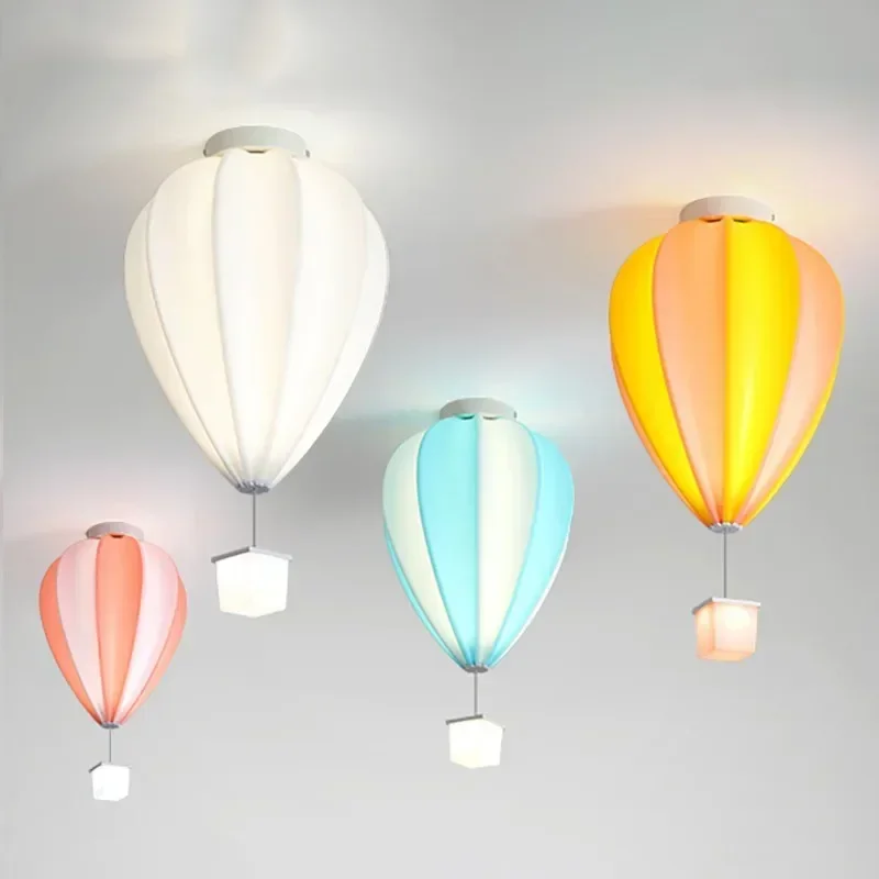 

Color Cartoon Nordic Pendant Lights Unique Dimmable Balloon Hanging Lamp for Kids Room Children's Room Baby Girls Bedroom Light