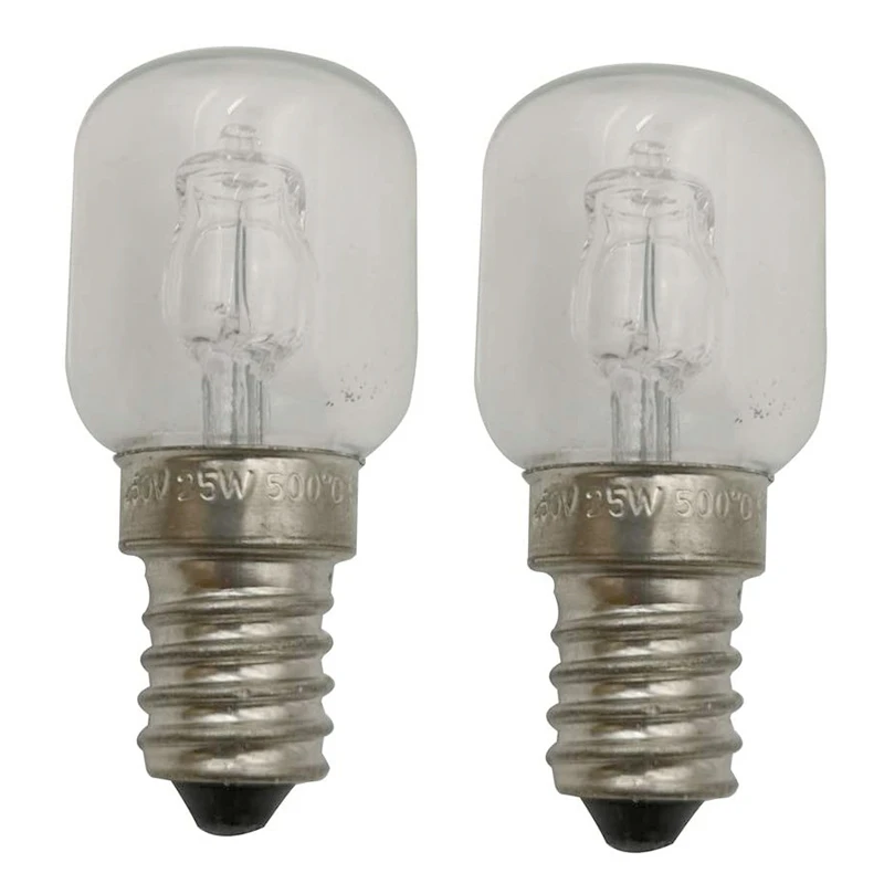 2Set E14 High Temperature Resistance 300 Celsius 250V 25W Oven Lamp,Oven Lamp Holder,Oven Lighting Ceramic Lamp Head