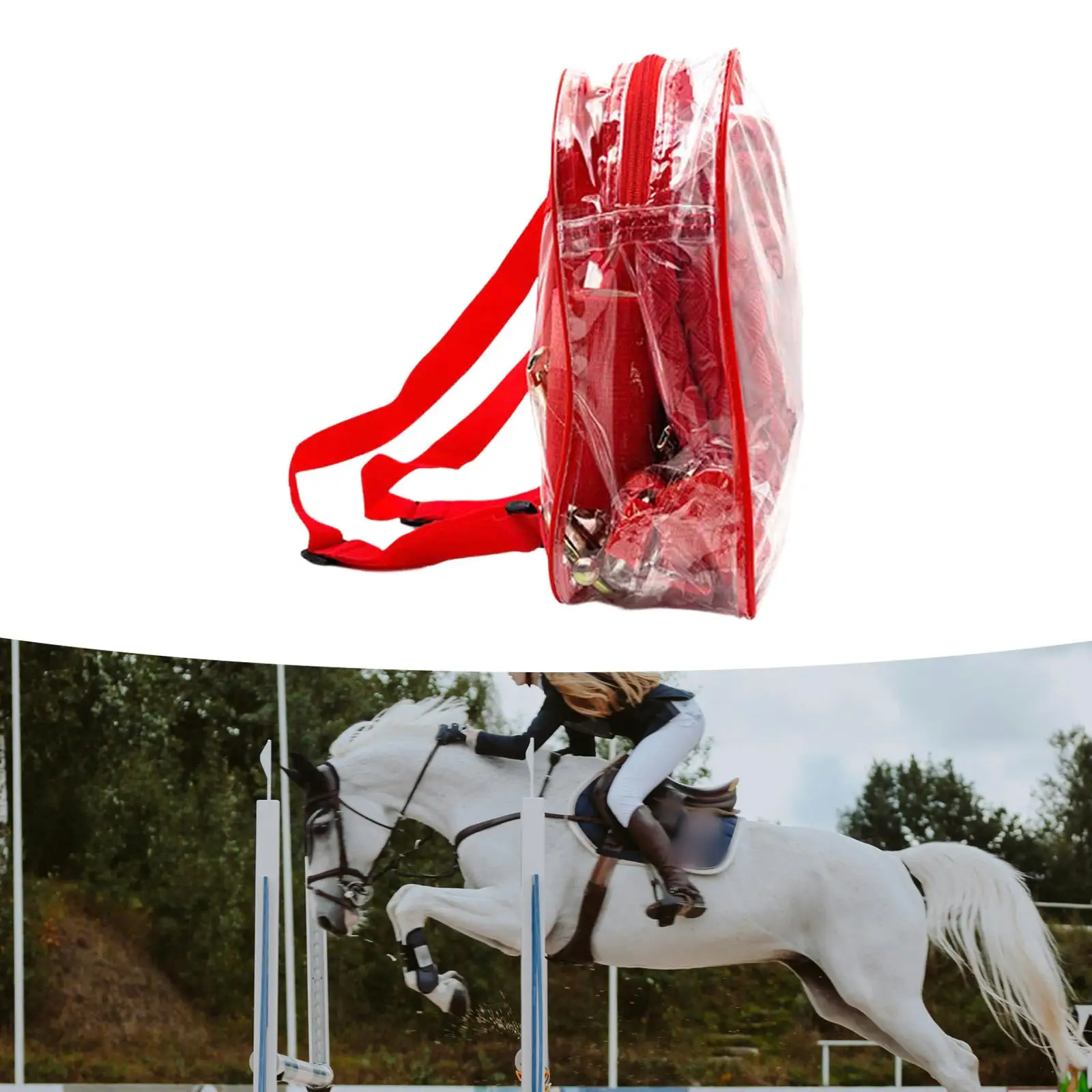 

Horse Halter and Bridle Set 8 Piece Starter Kit Equine Accessories for Riding Training Equipment for Horses