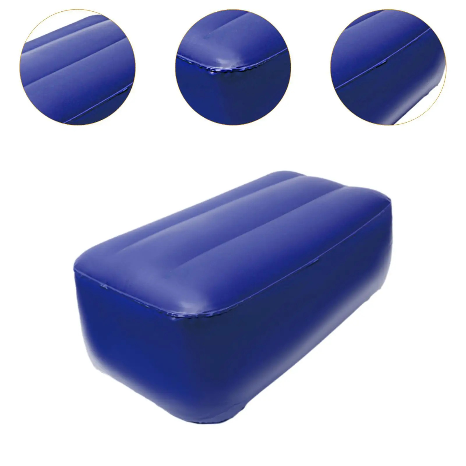Inflatable Kayak Chair Cushion Antislip Portable PVC Pad for Canoe Boat Kayaking Outdoor Camping