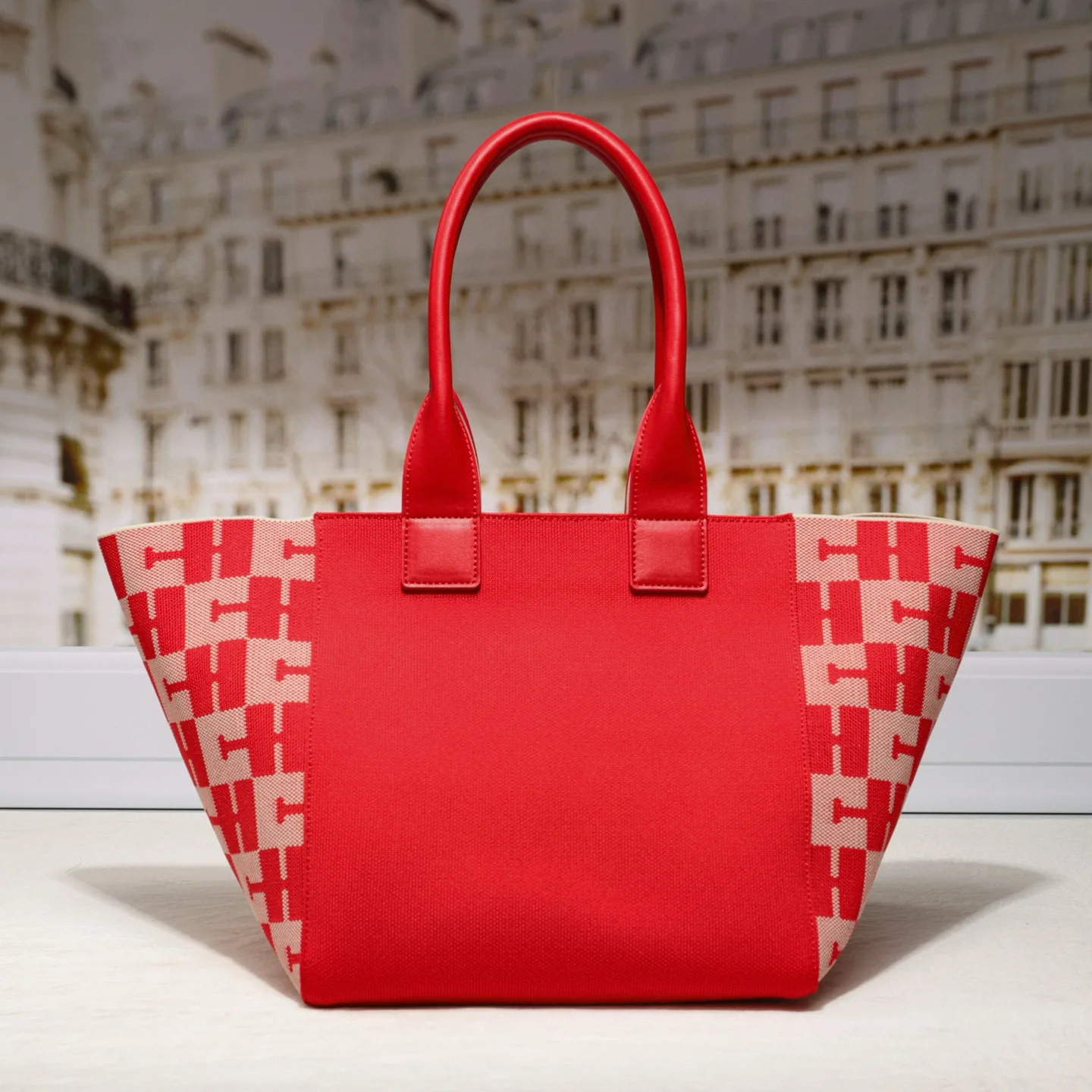 حقيبة يد نسائية كبيرة كلاسيكية كلاسيكية حقيبة يد كروس كاجوال بتصميم Flyknit حقيبة كتف نسائية عصرية للاستخدام اليومي