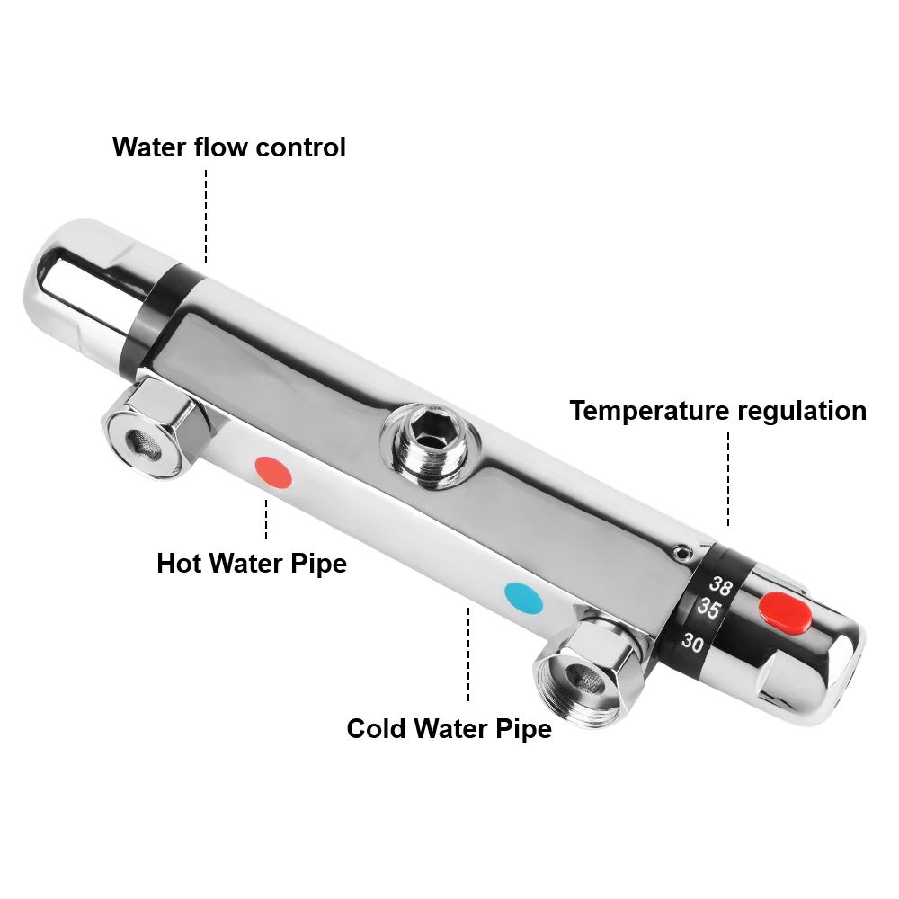 Thumbnail 3 - #14 Latest Thermostatic Shower Valves Offers
