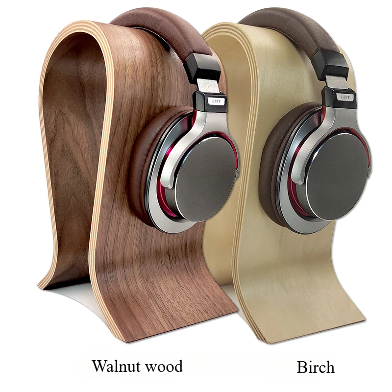

Креативная подставка для наушников, деревянный несъемный держатель для гарнитуры, подвесная подставка для наушников, кронштейн для хранения компьютерного стола на заказ