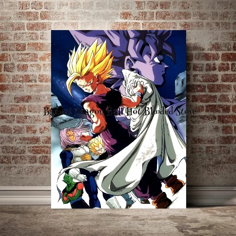 ドラゴンボールZ HDポスター,高品質の装飾画,超サイヤ人,悟飯,ベジータ