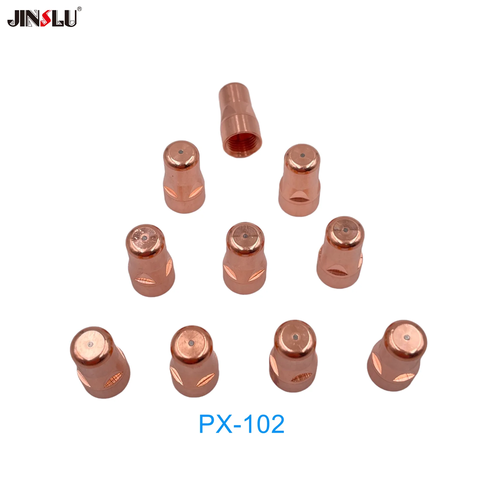 10PCS IPX102 Manual Plasma Cutter Accessories PX102 Non-high-frequency cutting torch consumables electrodes
