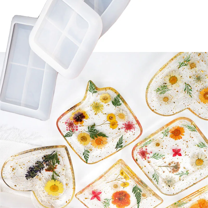 

DIY прямоугольное сердце квадратный диалог пластина эпоксидная смола форма ювелирные инструменты ювелирные аксессуары