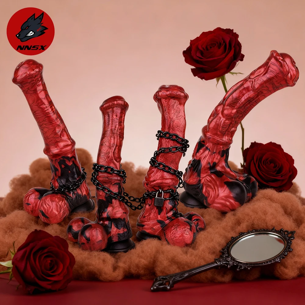 NNSX طويل شرجي التوصيل ضخم كبير الحصان الشرج دسار بعقب المكونات كبيرة الشرج موسع كوب شفط من السيليكون مثلي الجنس الجنس لعب للنساء الرجال XL #1