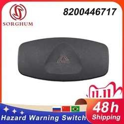 Sorghum OEM 8200446717 Emergency Hazard Warning Indicator Signal Lights Switch Button For Renault Symbol Car Models High Quality