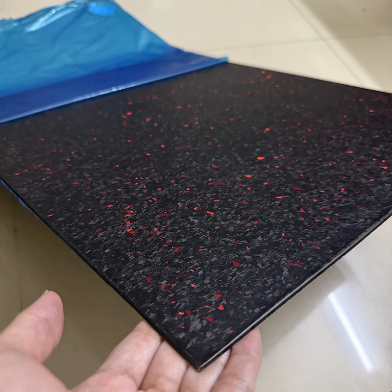 1PCS 400x500mm Multicolor Marble Texture Composite Board Panel Matt Forged Carbon Fiber Plate 3K Carbon Board Thickness 1mm~5mm