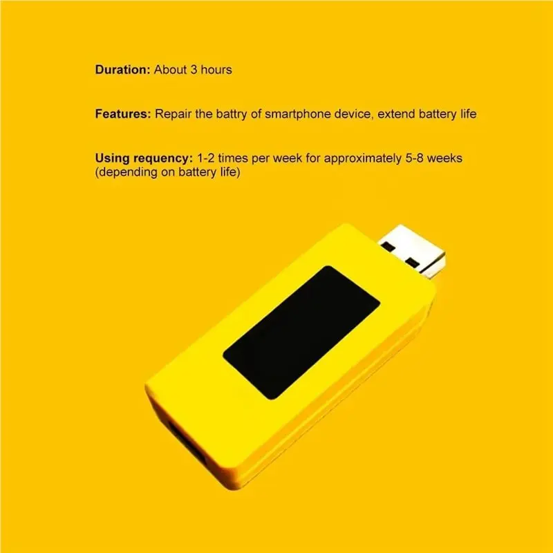4PCS Smartphone Battery Repair Portable Battery Repairer For Phone Restorer Extend Phone Laptop Tablet Battery Life