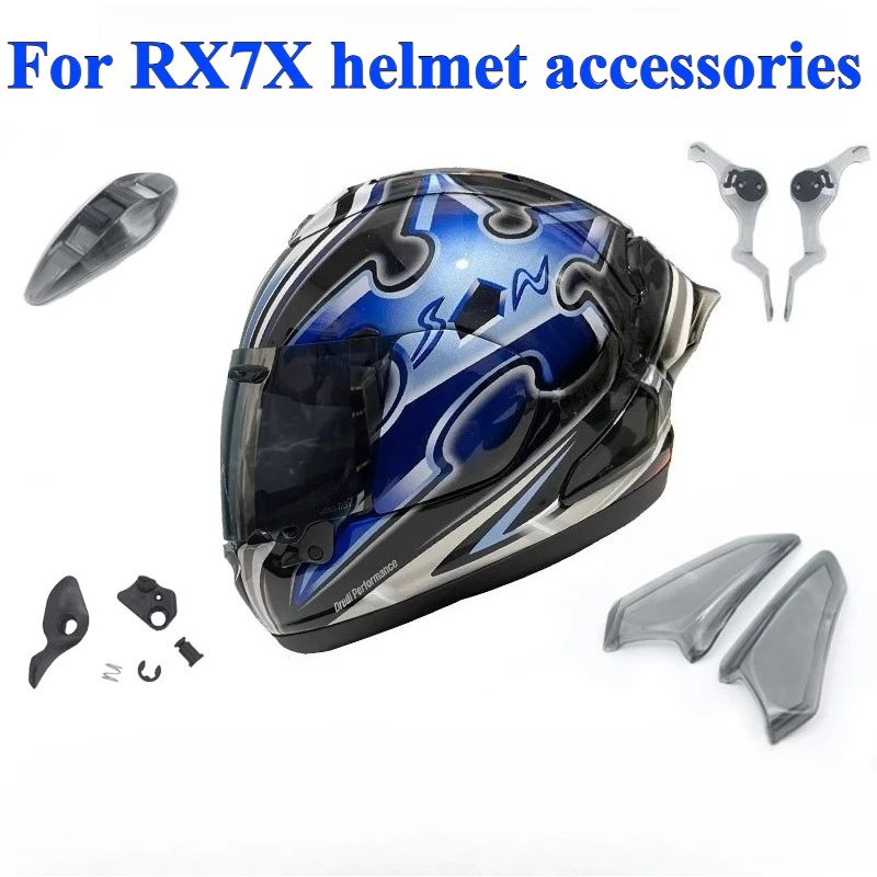 

1PCS for RX7X Helmet Accessories Visor Fit for RX7X Motorcycle Helmet Top Vent Capacete De Moto Parts Accessories
